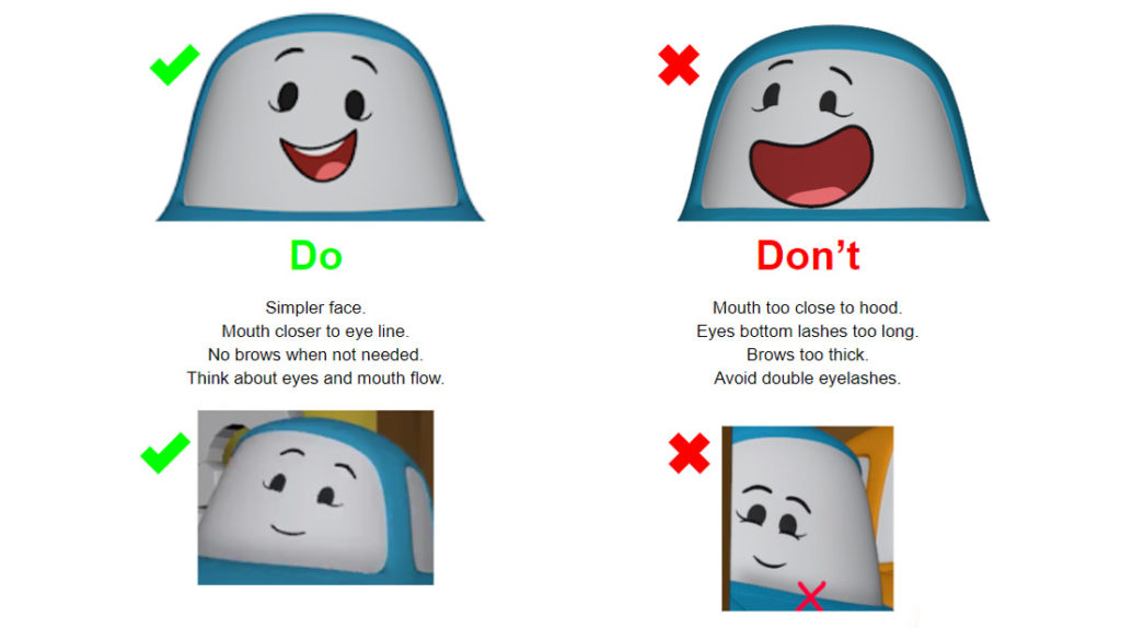 Charles Larrieu Character Animator Mama Facial Expressions